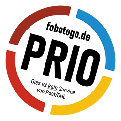 Fotobox mieten mit bevorzugtem Versand (PRIO)